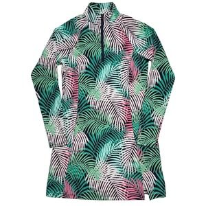 Tommy Bahama Golf Dress Tropical XS Women's Long Sleeve‎ Stretch
